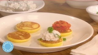 How to Make Potato Blinis  Meatless Monday  Martha Stewart [upl. by Lachlan]