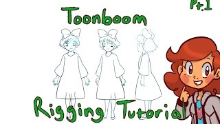 Toonboom Rigging Tutorial Part 1 [upl. by Yleme]