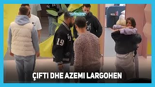 Momenti kur çifti dhe Azemi largohen nga shtëpia pas qëndrimit 24orësh [upl. by Dowd]