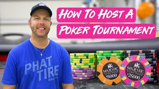 How to Host a Home Poker Tournament  Poker Timer Pro [upl. by Libbie]