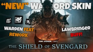 Warlords new skin HUGE LAWBRINGERPEACEKEEPER BUFFS amp Warden feat reworks [upl. by Lyret959]