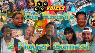 OFPG Voices  Our Favorite Two Player Games Unmatched Star Realms Hanamikoji and MORE [upl. by Ssitruc448]