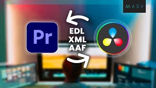 EASY Premiere Pro to DaVinci Resolve Workflow  Edit ↔️ Color Grading [upl. by Ulysses]