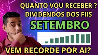 MINHA CARTEIRA DE AÃ‡Ã•ES E FUNDOS IMOBILIÃRIOS  RECEBIMENTO DE DIVIDENDOS DO MÃŠS [upl. by Helbonna550]