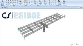 CSiBridge  03 Design of Steel Girder Bridges Watch amp Learn [upl. by Airtemad666]