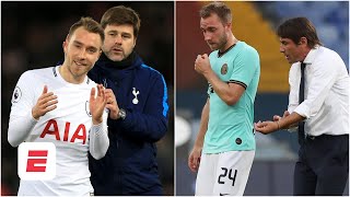 Does Christian Eriksens Inter career prove Pochettino is a better manager that Conte  ESPN FC [upl. by Micki]