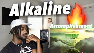 Alkaline  Accomplishment Official Visualizer  REACTION🔥 [upl. by Xilef]