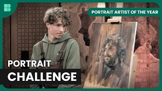 Painting Nish Kumar  Portrait Artist of the Year  Art Documentary [upl. by Euqinor]