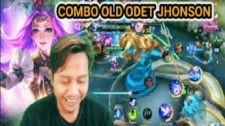 COMBO ODET JHONSON MENGGETARKAN LAN OF DOWN  MOBILE LEGENDS [upl. by Sukul]