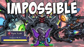 Can a Terraria Noob Beat The CALAMITY MODBut we beat the game [upl. by Issirk196]