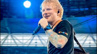 Ed Sheeran  Shivers  172022 Mathematics Tour  Wembley Stadium London [upl. by Alhak]