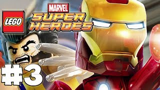 LEGO Marvel Superheroes  Part 3  Doctor Octopus Takedown HD Gameplay Walkthrough [upl. by Trever]