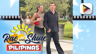 TALK BIZ  Dua Lipa spotted on a date sa kanyang boyfriend na si Callum Turner sa Intramuros [upl. by Brunella]