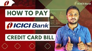 ICICI Credit Card Bill Payment Online  How to pay ICICI bank credit card bill [upl. by Esinned]