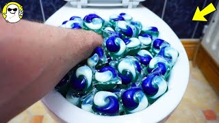 Will it Flush Lots Of Tide Pods 3 [upl. by Guerin394]