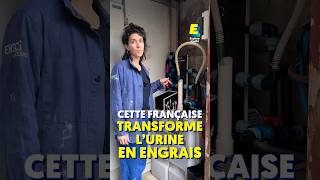 Cette Française transforme lurine en engrais  shorts [upl. by Astrea]