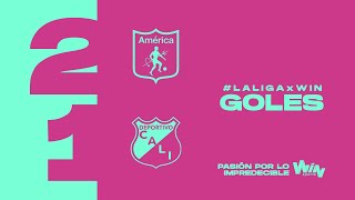 América vs Cali goles  Liga Femenina BetPlay Dimayor 2024  Cuadrangulares  Fecha 2 [upl. by Cohl433]