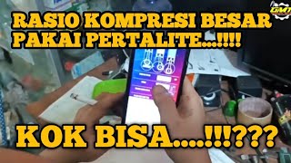 CARA MENENTUKAN RASIO KOMPRESI AGAR BISA MENGUNAKAN PERTALITE PERTAMAX DAN PERTAMAX TURBO [upl. by Warton671]