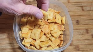 Homemade Cheez Its [upl. by Odlawso253]