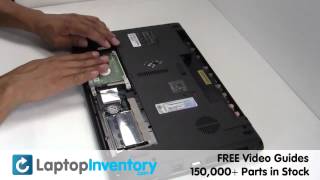 Acer Aspire 7736 5536 Hard Drive Replacement Install or Upgrade Guide  HD [upl. by Debbra]