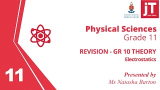 1 Gr 11 Physical Science  Electrostatics  Revision Grade 10 [upl. by Bethena416]