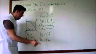 Estudo de circunferência  aula 01 [upl. by Etnod886]