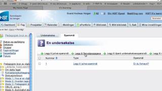 Hvordan lage undersøkelser i it´s learning [upl. by Kath]