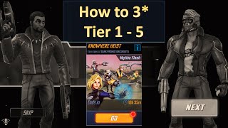 Knowehere Heist Tier 1  5  Marvel Strike Force [upl. by Bari]