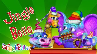 Jingle Bells  More Christmas Songs  Singalong for Kids  GiggleBellies [upl. by Neelac191]