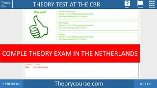 Complete explanation about the theory exam in the Netherlands [upl. by Nepean]