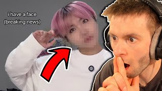 FALINE SAN FACE REVEAL AFTER 4 YEARS  REACTION [upl. by Catlaina]