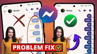 How To Fix Messenger Couldnt send the message problems  Couldnt send message in Messenger [upl. by Gardy]