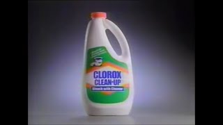 Clorox Clean Up Commercial 1992 [upl. by Htebaras900]