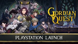 Gordian Quest  Playstation Launch Trailer [upl. by Htebi533]