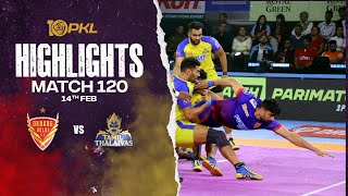 Match Highlights Dabang Delhi KC vs Tamil Thalaivas  February 14  PKL Season 10 [upl. by Origra]