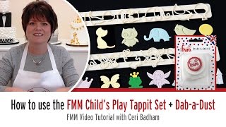 How to use the FMM Childs Play Tappit Set  FMM DabaDust [upl. by Johnette]