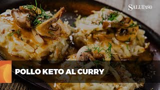 ✅ POLLO al CURRY light para la dieta Keto  Salud180 🌿 [upl. by Laurance]