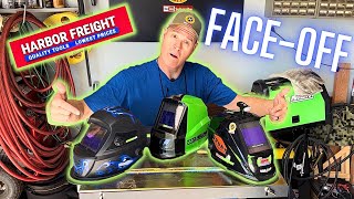 Welding Helmet Showdown Harbor Freight Welding Helmets [upl. by Wilkinson]