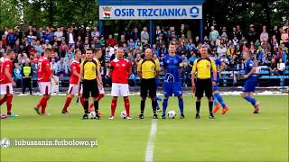 Kibice Lubuszanina Trzcianka  mecz barażowy o awans do III ligi [upl. by Atnoved]