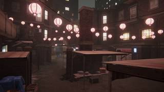 Modular City Alley Pack  Unity HDRP Demo Video [upl. by Bakki755]