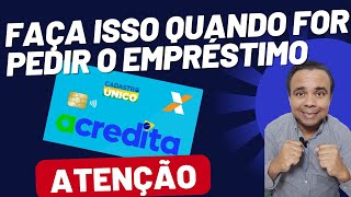 EMPRÉSTIMO ACREDITA FAÇA ISSO PARA PEDIR [upl. by Holcomb]