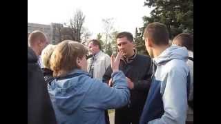 Ukraine War  Russian subversives kidnap Ukrainian MP Volodymyr Rybak in Horlivka Ukraine [upl. by Idrahs]