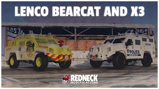 2022 Bearcat amp Firecat SWAT Trucks  GTA5 Vehicle Model Showcase [upl. by Rehpinej]