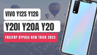 Vivo Y12s Frp Bypass  New Security 2023  Vivo Android 1112 Free Frp Bypass  Without Pc [upl. by Agnot]