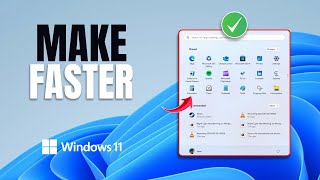 How to Make Windows 11 Faster  Make Windows Laptop Faster and Improve Performance [upl. by Merissa]