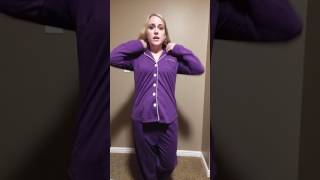 Yulee Womens ButtonUp Sleepwear Long Sleeve Pajama Set Pj Top and Pant [upl. by Ianteen]