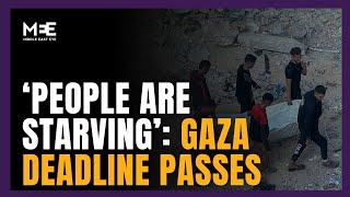 BBC reports on Gaza starvation after US 30day aid deadline passes [upl. by Nalniuq]