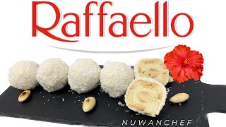 Raffaello chocolate truffles 🇮🇹 italy nuwanchef subscribe like share chocolatelover bahrain [upl. by Bancroft]