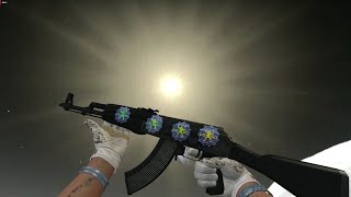 Ak47 Slate With 4x Web Stuck Holo  CS STICKERS COMBO [upl. by Hali]