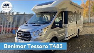 Benimar Tessoro T483  Motorhome Auction [upl. by Yssor767]